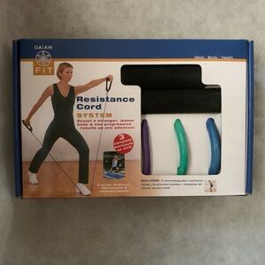 NIB GAIAM Resistance Cord System